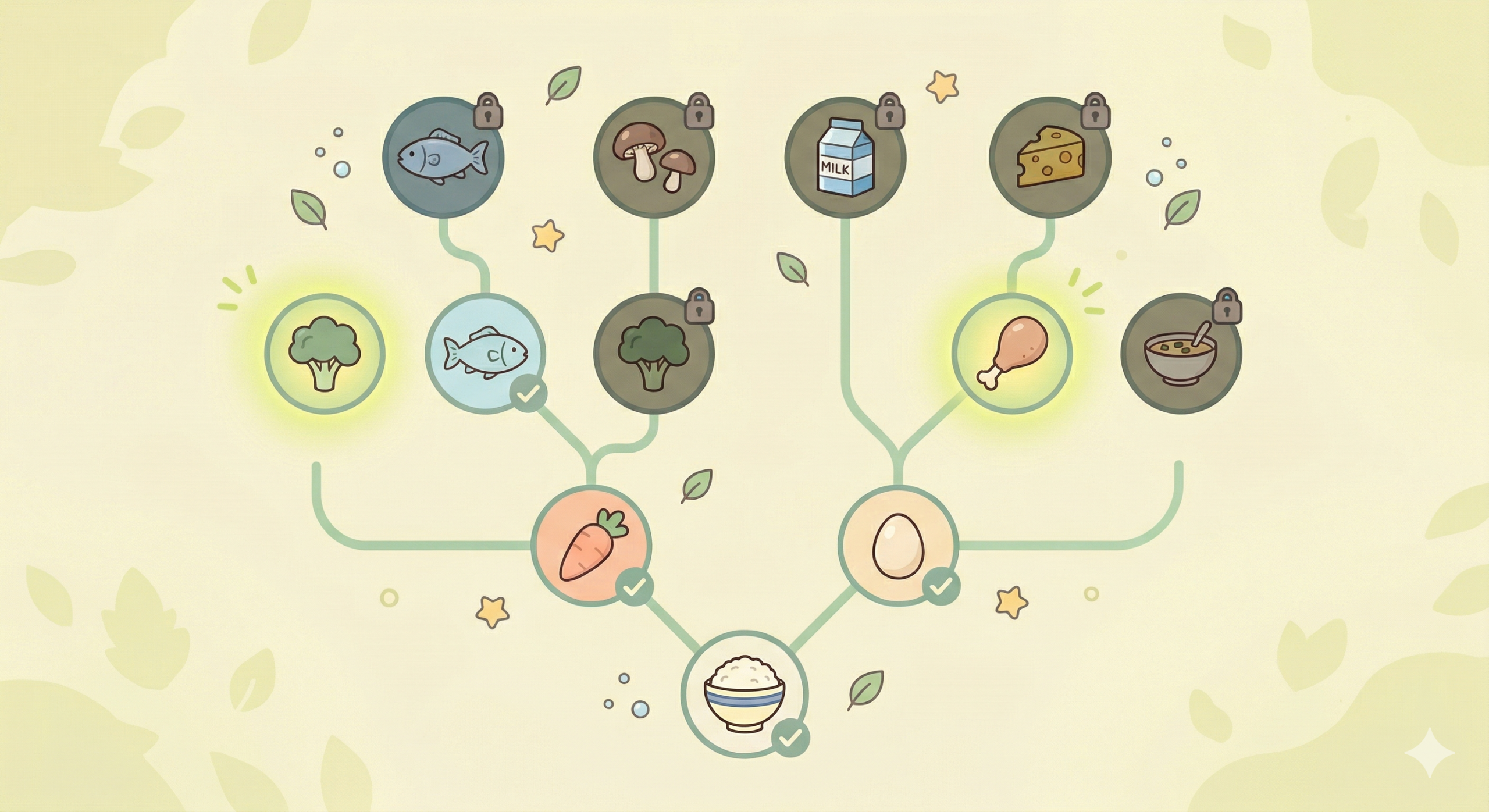 【ぴよログ×Python】離乳食マップをクエスト化した話｜情報が多すぎる問題を自分でさばく