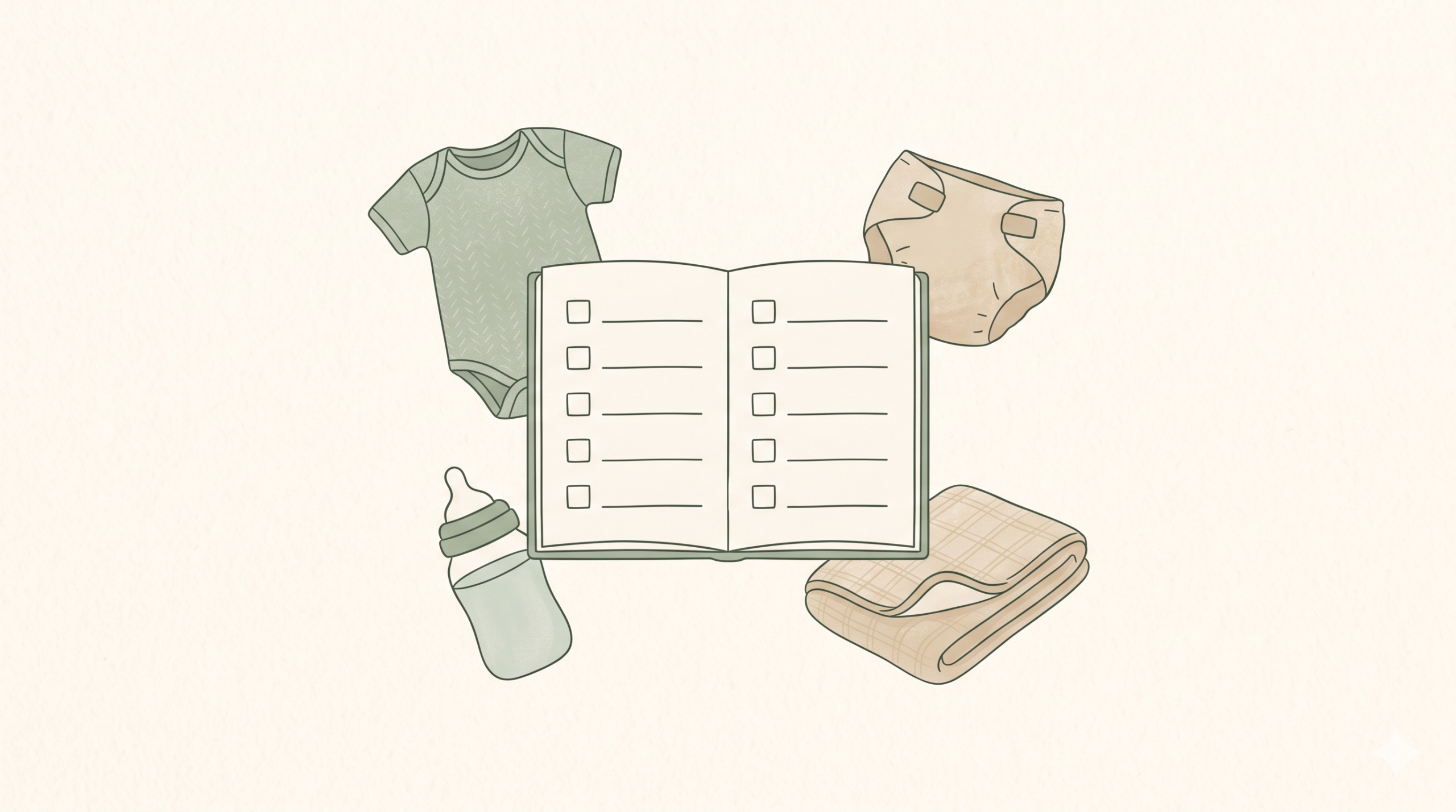 【体験談】予定帝王切開＋里帰りなしの出産準備リスト｜Excel配布